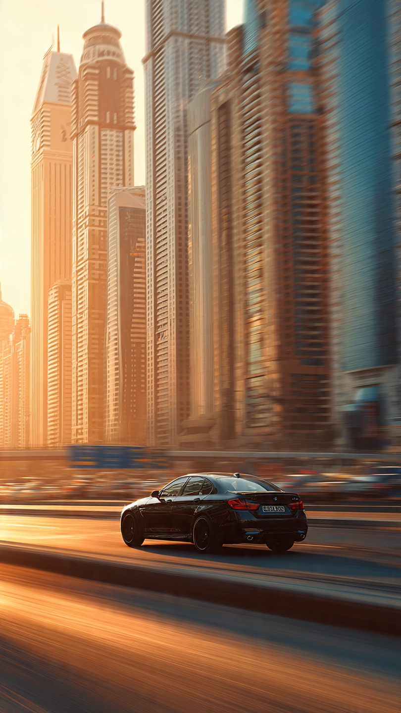 Home drive through the heart of dubai